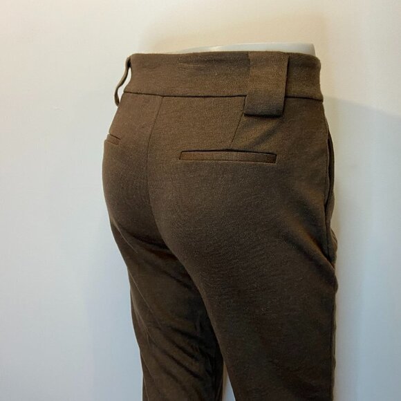 UNIFORM JPR JohnPaulRichard Women's Brown Knit Slim Pant - Size 6 - NWT $44 - Picture 3 of 5
